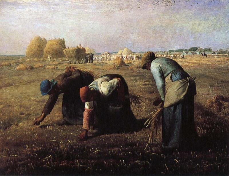 Jean Francois Millet Gleaners China oil painting art